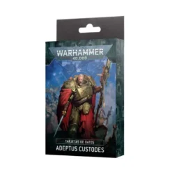Adeptus Custodes: Tarjetas De Unidad (Castellano)