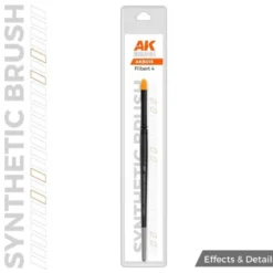 Ak Synthetic Brush - Filbert 4