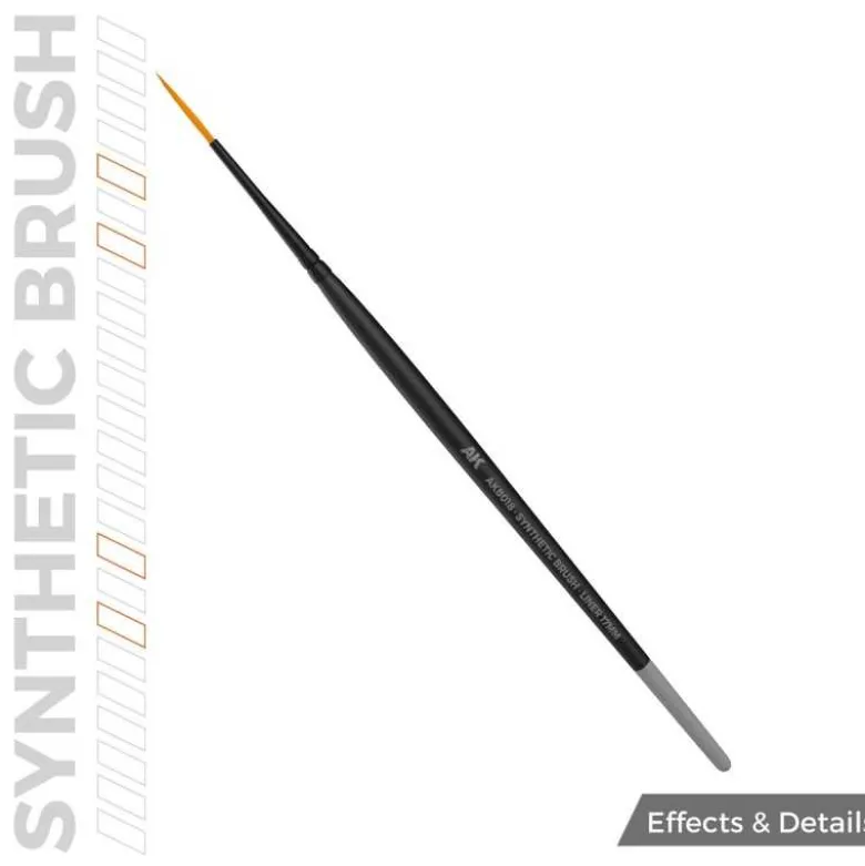 Ak Synthetic Brush - Liner 17Mm