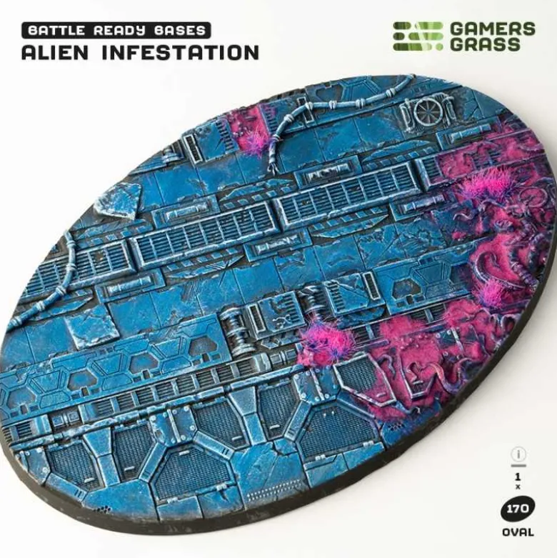 Alien Infestation Bases Oval 170mm (x1)