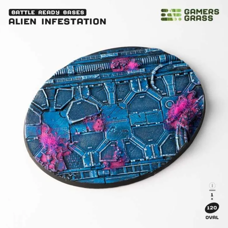 Alien Infestation Bases Oval 120mm (x1)