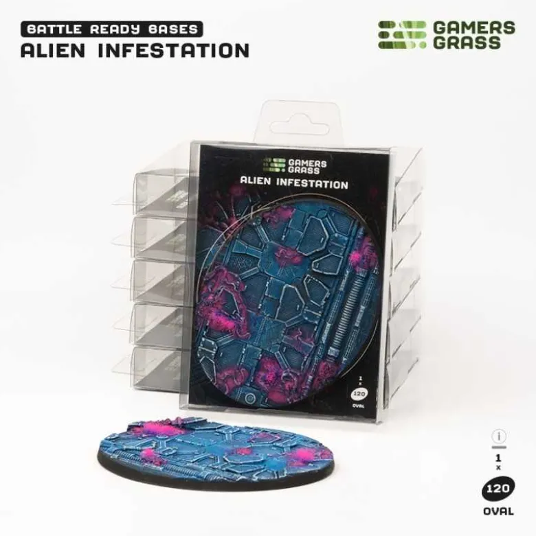 Alien Infestation Bases Oval 120mm (x1)