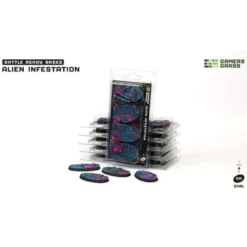 Alien Infestation Bases Oval 60mm (x4)
