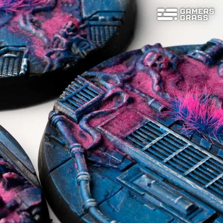 Alien Infestation Bases Round 60mm (x2)