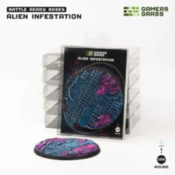 Alien Infestation Bases Round 100mm (x1)