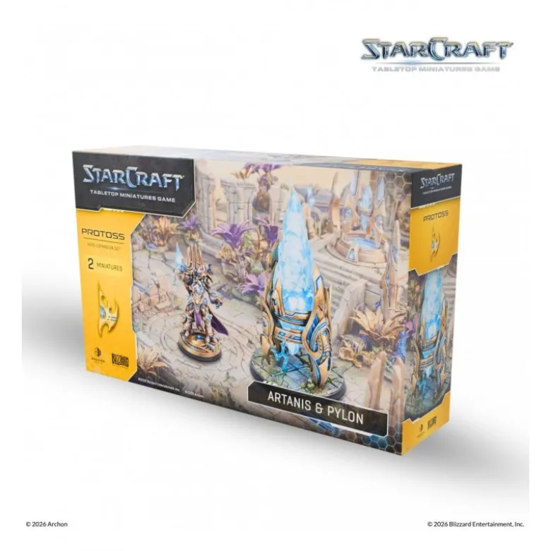 Artanis & Pylon (Hierarch) Protoss Hero Expansion Set (Inglés)