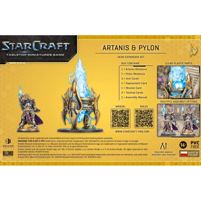 Artanis & Pylon (Hierarch) Protoss Hero Expansion Set (Inglés)