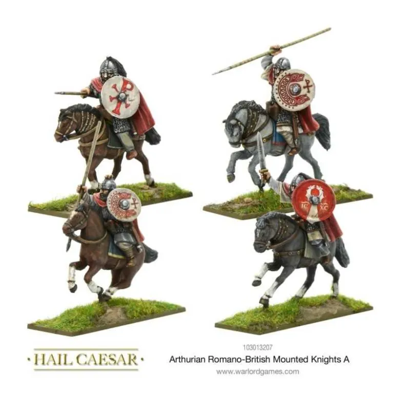 Arthurian Romano - British Mounted Knights (A)