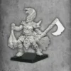 Barbarian Chief With Hand Weapon
