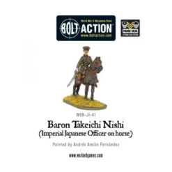 Baron Nishi (Imperial Japanese Officer on Horse)