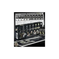 Black and White Paint Set