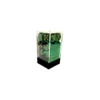 Black-Green w/gold 16mm (12)