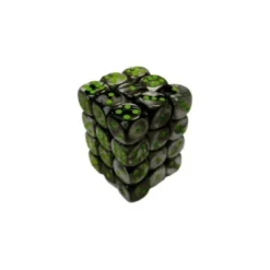 Black-Grey with Green 12 mm (36)