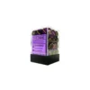 Black-Purple with Gold 12 mm (36)