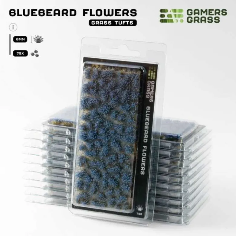 Bluebeard Flowers