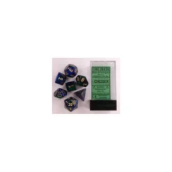 Blue-Green with Gold Set (7)