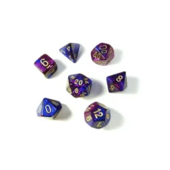 Blue-Purple with Gold Set (7)