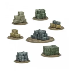 Bolt Action/ Konflikt '47 Crates and Boxes - Objective Marker Set