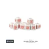 Bolt Action Orders Dice - White (12)