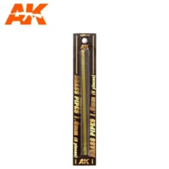 Brass Pipes 1.0mm, 5 units