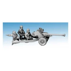 British Airbourne 6 Pounder At Gun
