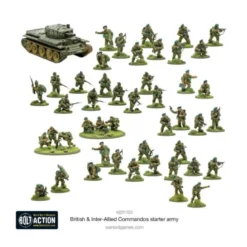 British & Inter-Allied Commandos Starter Army