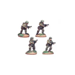 British Paratrooper 3" Mortar & 3 Crew