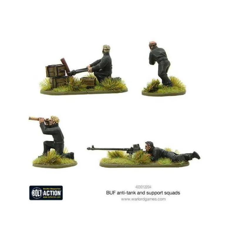 BUF anti-tank team and support squad