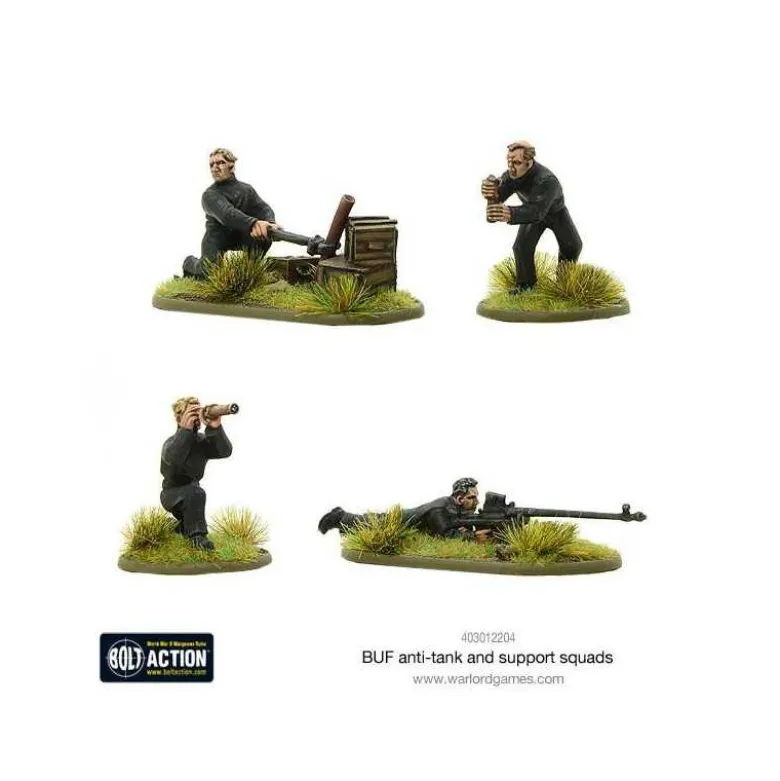 BUF anti-tank team and support squad