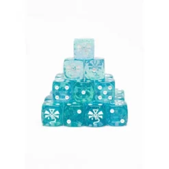 Caja de 24 Dados Personalizados de 16mm Para Ejércitos Eldar