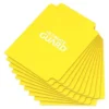 Card Dividers Tarjetas Separadoras para Cartas Tamaño Estándar Amarillo (10)