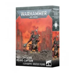Chaos Space Marines: Capitán De Pillaje Corsario Rojo