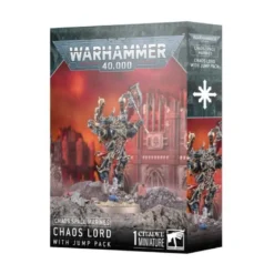Chaos Space Marines: Chaos Lord with Jump Pack (1)