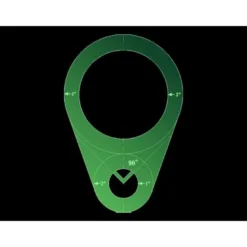 Circular Ruler Green