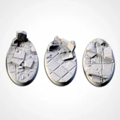 City Ruins Bases 89mm X 52mm (10 Tops)