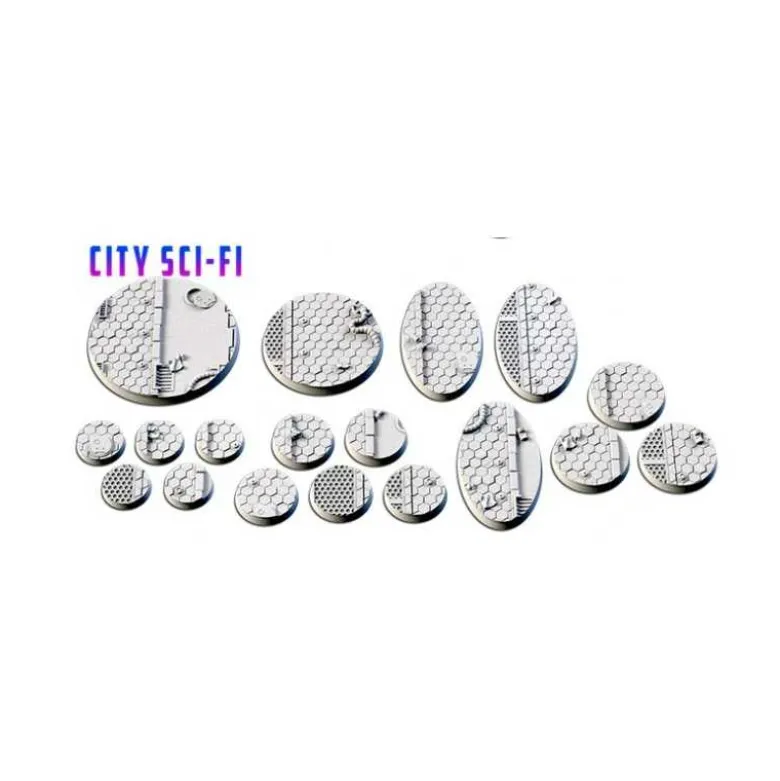 City Sci-Fi Bases (21 Tops)