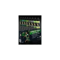 Colors of Nature Green Paint Set