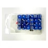 24 Dados de 12mm transparentes Azul Claro