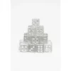 24 Dados de 12mm transparentes Blanco