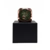 D&D 6 Caras Cubo Spinner Fidget Metal Cobre Verde