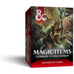 D&D: Cartas de Referencia: Objetos Mágicos (Comunes e Infrecuentes) (Inglés) -- Pre-pedido --