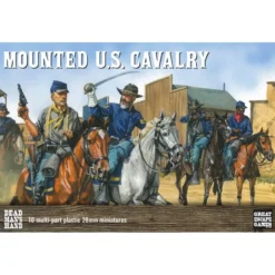 Dead Man’s Hand Plastic Mounted US Cavalry (& Buffalo Soldiers)
