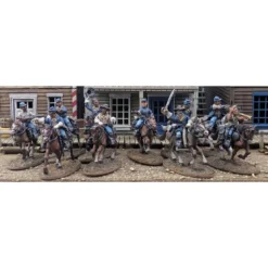 Dead Man’s Hand Plastic Mounted US Cavalry (& Buffalo Soldiers)