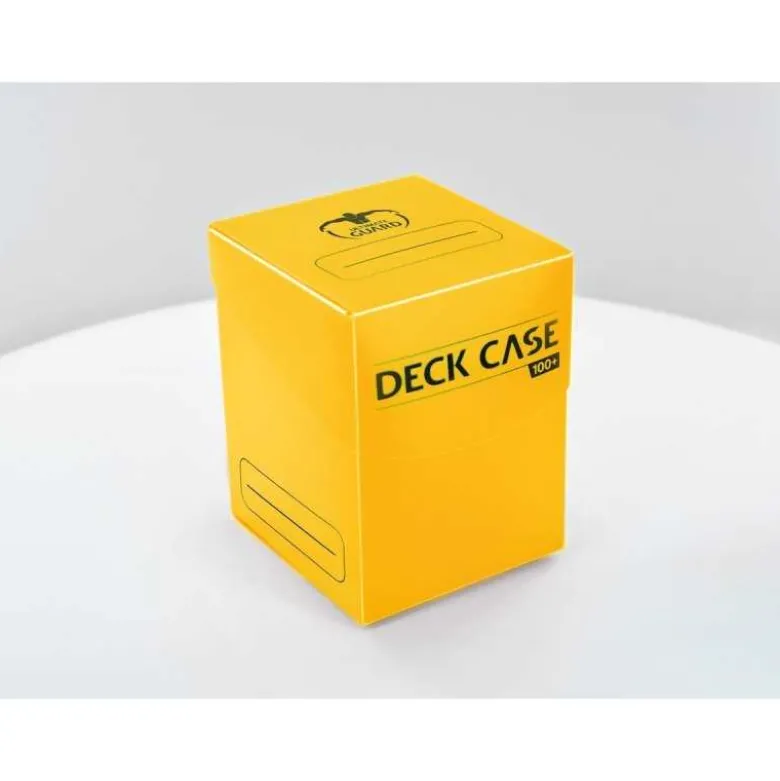 Deck Case 100+ Caja de Cartas Amarillo