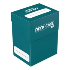 Deck Case 80+ Caja de Cartas Tamaño Estándar Azul Gasolina