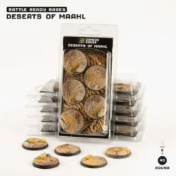 Deserts of Maahl Round 40mm (x5)