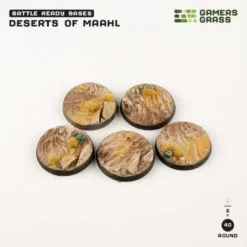 Deserts of Maahl Round 40mm (x5)