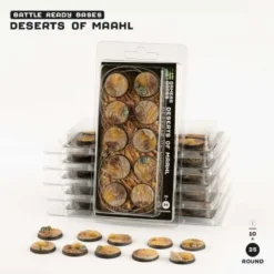 Deserts of Maahl Round 25mm (x10)