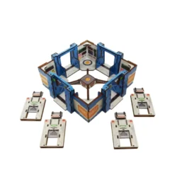 District 5 Objective Room Mark 3 (Prepintado) (Blue)