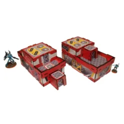 District 5 Shops 1 (2) Prepainted (Red)